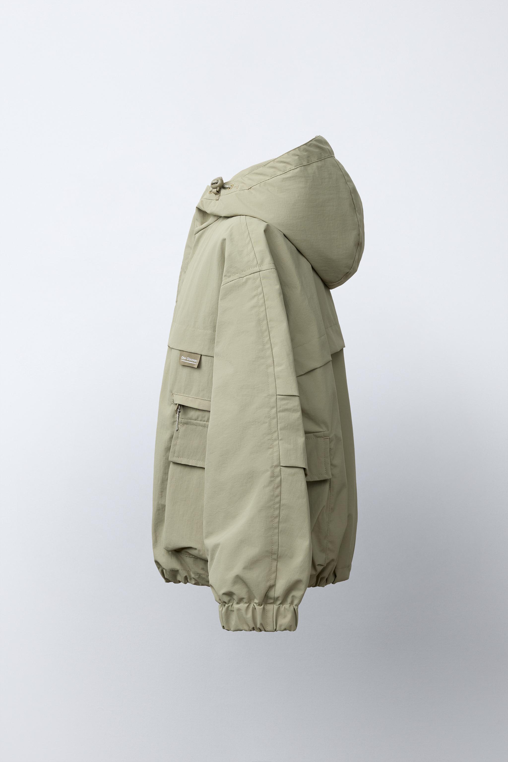 PARKA COURTE À POCHES